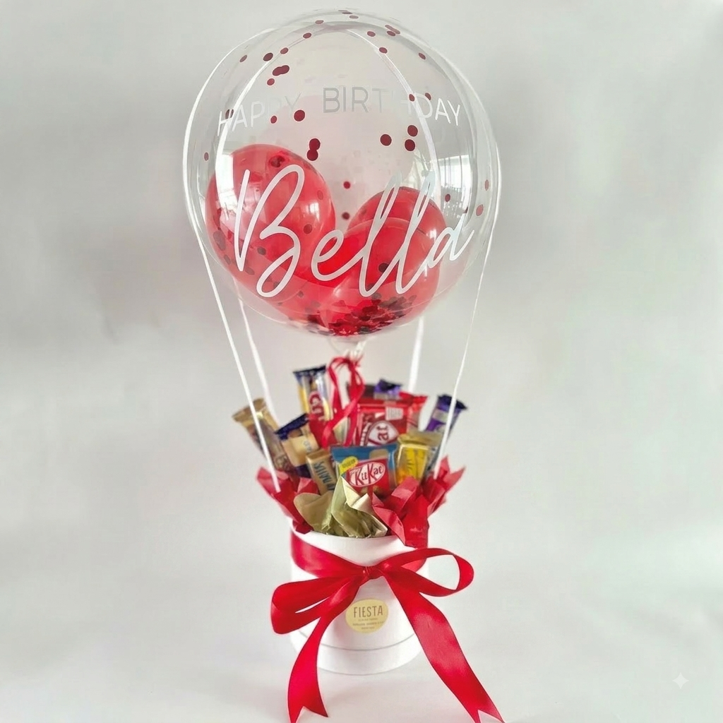 Hot Air Balloon - Chocolate Basket
